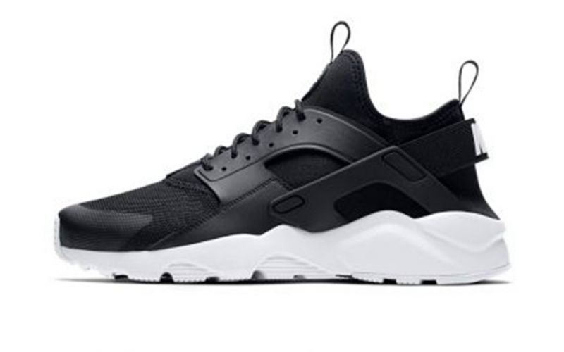 huarache blancas con negro