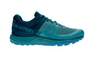 SALOMON TRAILSTER GTX GRIS AZUL L40740800