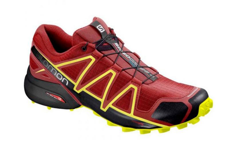 Salomon Speedcross 4 Rojo Negro Zapatillas de hombre