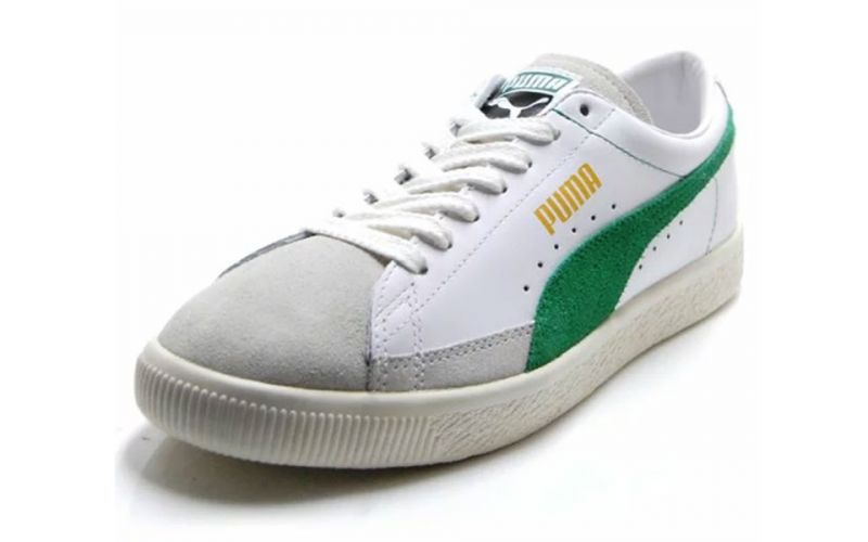 puma basket verde