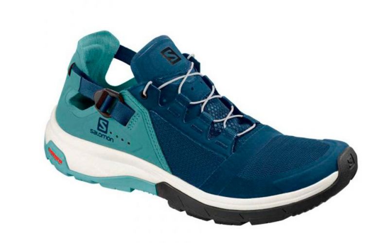 Salomon Techamphibian 4 Grün Blau Frau L40681500 - Farbe: Eu 38Größe: DAMEN- Erzeugniscode: 889645916200