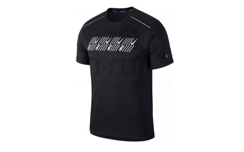 Nike Camiseta Miler Tech Ss Capsule Rojo - Farbe: Eu MGröße: HERREN- Erzeugniscode: 192498170126