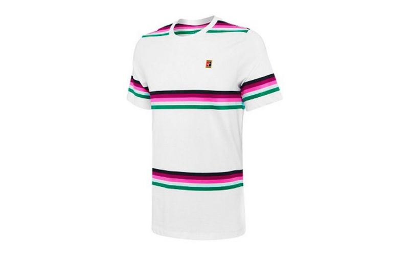 Nike Camiseta Heritage Stripe Blanco Multicolor - Farbe: Eu MGröße: HERREN- Erzeugniscode: 191888535491