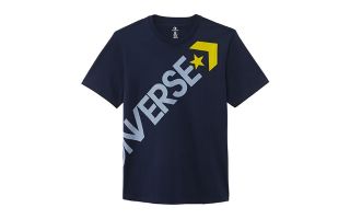 CONVERSE CROSS BODY BLACK GREY SHIRT