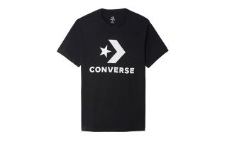 CONVERSE CAMISETA STAR CHEVRON NEGRO