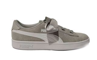PUMA SMASH V2 RIBBON GRIS JUNIOR 366003 09