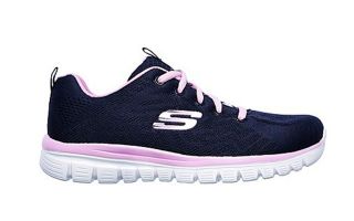 SKECHERS GRACEFUL GET CONNECTED AZUL MARINO MUJER SK12615 NVPK