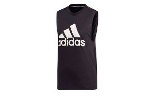 adidas CAMISETA MUST HAVE BADGE OF SPORT NEGRO MUJER