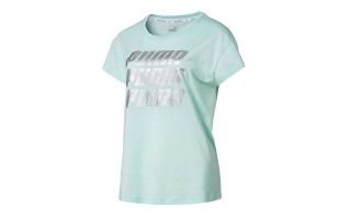 CAMISETA MODERN SPORTS GRAPHIC AZUL AGUAMARIA MUJER