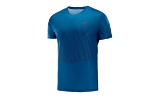 SALOMON CAMISETA MC SENSE AZUL