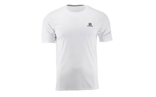 SALOMON CAMISETA MC AGILE BLANCO