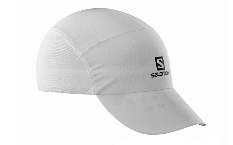 Gorra Salomon Xa Cap blanco - Ligera y transpirable