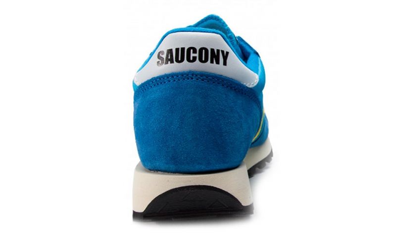 saucony jazz vintage blue yellow