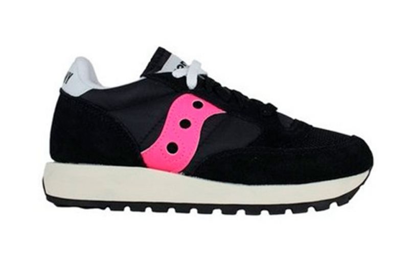 saucony jazz nero rosa