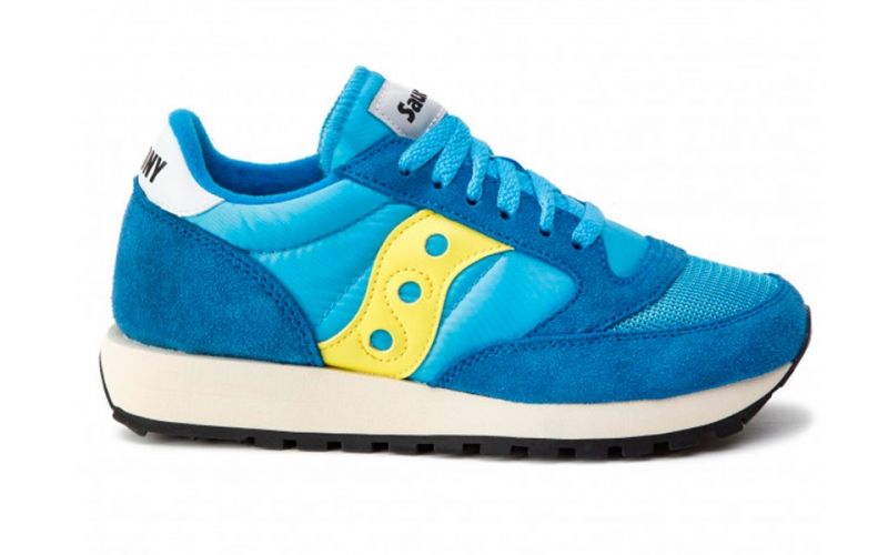 Saucony Saucony Jazz Original Vintage Blau Gelb Frau S60368-62 Schuhe - Farbe: Eu 37Größe: DAMEN- Erzeugniscode: 44209799815