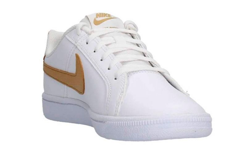 NikeCourt Blanco Dorado Junior - Zapatillas niño