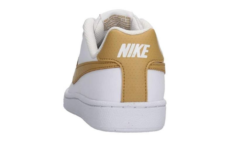 NikeCourt Blanco Dorado Junior - Zapatillas niño