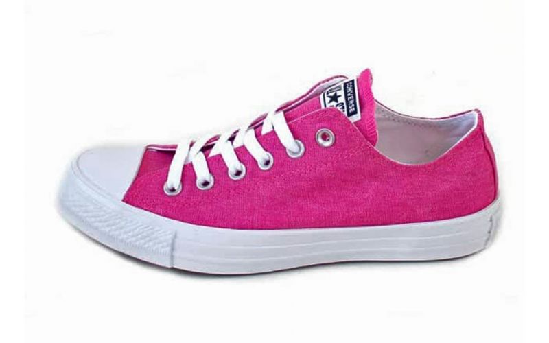 converse rosas mujer