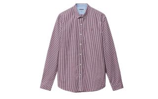 NAPAPIJRI CHEMISE GIULIAN CHECK ROUGE N0YIJBC03