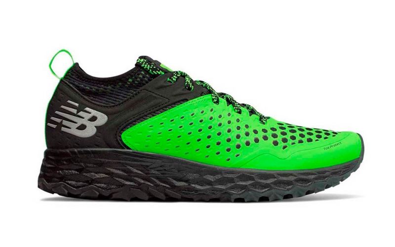 New Balance Fresh Foam Hierro V4 black green Comfortable and light