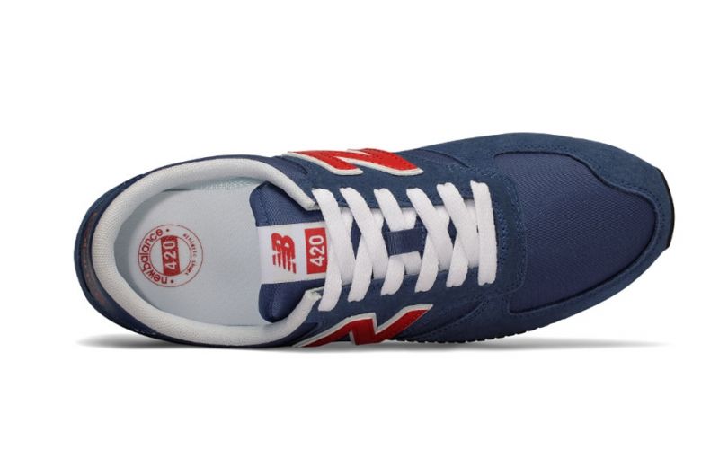 New balance 420 best sale azul y rojo