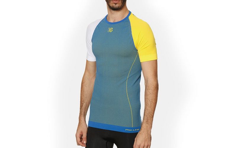 Sport Hg Camiseta Manga Corta Hg Blink Azul Amarillo - Farbe: Eu XxlGröße: HERREN- Erzeugniscode: 8435222347275