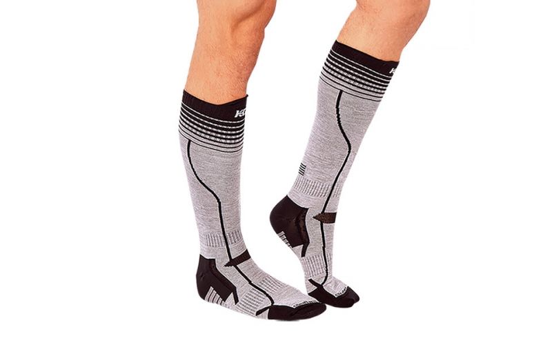 Sport Hg Calcetines Hg Sport Vinson Gris Negro - Farbe: Eu 44/46Größe: UNISEX- Erzeugniscode: 8435536600790