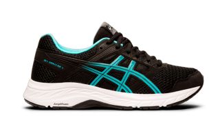 ASICS GEL-CONTEND 5 NEGRO AZUL MUJER 1012A234 003