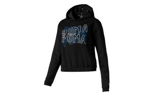 Puma SUDADERA FEEL IT NEGRO AZUL MUJER