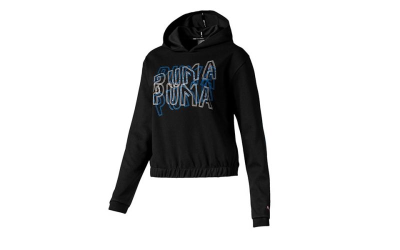 Sweatshirt Feel It Noir Bleu Femme