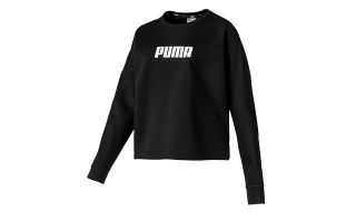 Puma FELPA NU-TILITY CROPPED NERO DONNA