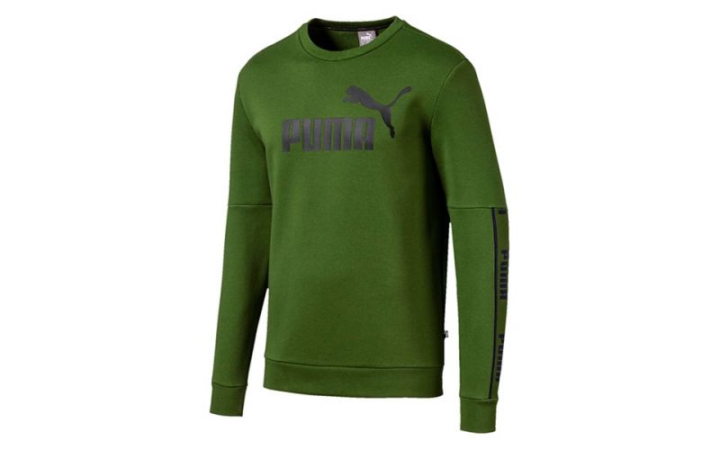 Puma Sudadera Amplified Crew Fl Garden Verde - Farbe: Eu MGröße: HERREN- Erzeugniscode: 4060981348474