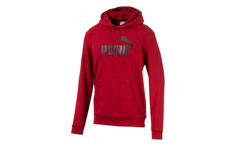 Puma Sudadera Ess Tr Big Logo Rojo - Farbe: Eu LGröße: HERREN- Erzeugniscode: 4060981431947