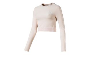 Puma T-SHIRT CLASSICS RIB LS ROSA CHIARO DONNA