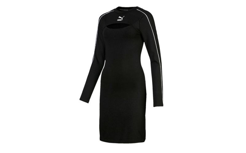Puma Vestido Classics Mujer Negro - Farbe: Eu SGröße: DAMEN- Erzeugniscode: 4060981498636