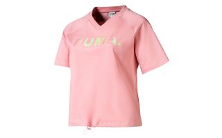 Puma T SHIRT CHASE V BRIDAL ROSA DONNA