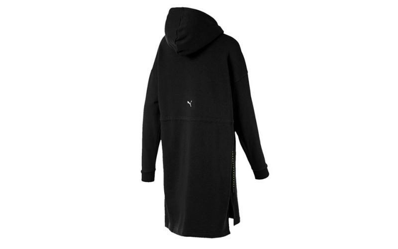 Vestido Sudadera Con Capucha Puma Chase Negro - Prendas innovadoras