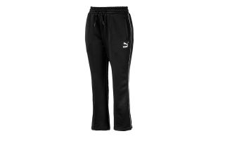 Puma CLASSICS BLACK WOMEN FLARED SWEATPANTS