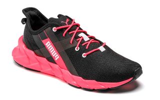 Puma WEAVE XT MUJER NEGRO ROSA 192611 02