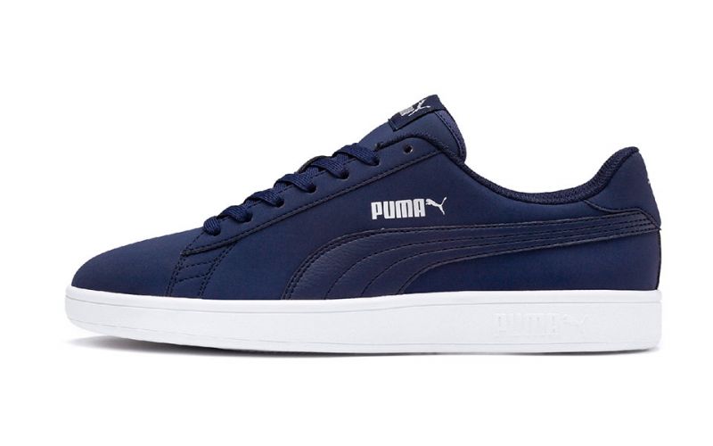 Puma Smash v2 Buck Azul Blanco - Zapatillas marca Puma