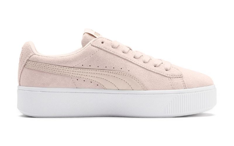 Puma Vikky Stacked Suede Beige Mujer 369144 10 - Farbe: Eu 36Größe: DAMEN- Erzeugniscode: 4060979939806