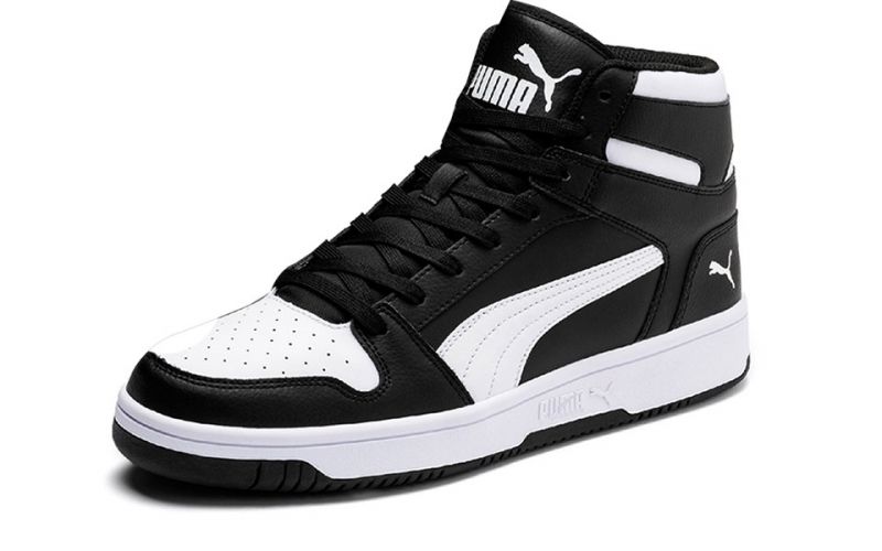 Puma Rebound LayUp black white - Men sneakers