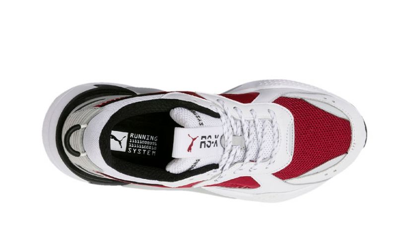 red puma tennis shoes