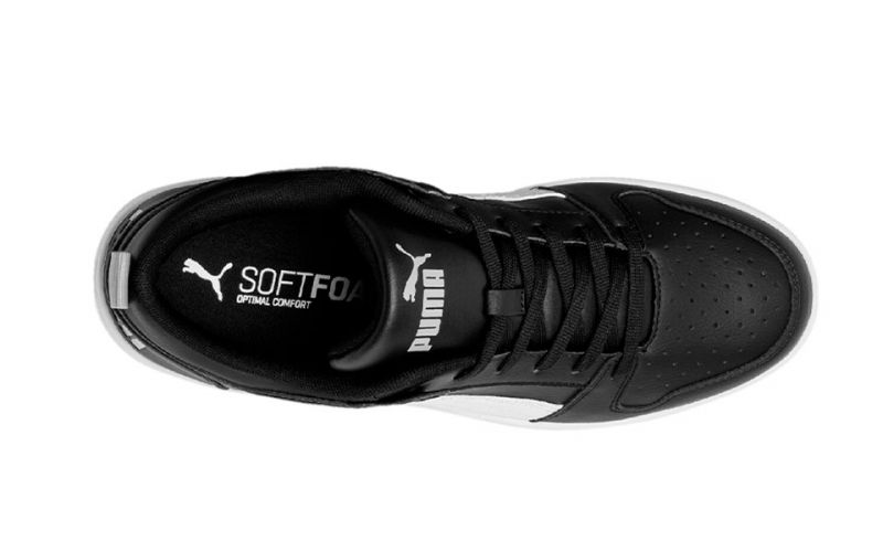 puma rebound layup sneakers black