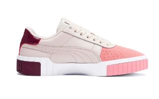 PUMA CALI REMIX BEIGE ROSA MUJER 369968 01