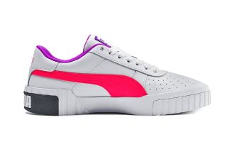 Puma CALI CHASE BLANC ROSE FEMME 369970 02