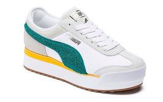 Puma ROMA AMOR HERITAGE WHITE GREEN WOMEN 370947 04