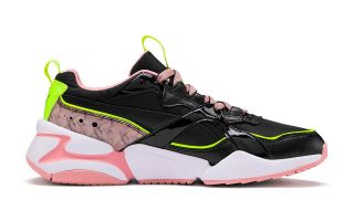 Puma NOVA 2 SHIFT NEGRO ROSA MUJER 371049 01