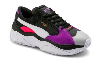 Puma STORMY SCHWARZ LILA DAMEN 371279 01