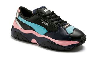 Puma STORMY METALLIC NEGRO MUJER 371412 01